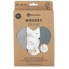 Petite&amp;Mars Moussy - bambukinės sauskelnės, rinkinys iš 3 | Pilka