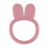 Petite&amp;Mars Bunny - zuikio formos silikoninis dantukas | DustyRose