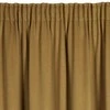 Užuolaidos 130x300 Carlo medaus spalvos, tamsinančios, struktūrinio tipo, paruoštos naudoti ant juostos, Eurofirany