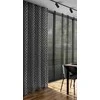 Eurofirany Užuolaida, 135x250 cm, su pomponais, paruoštos žiedinės užuolaidos, modernus langų dekoras, elegantiškas kambario interjeras