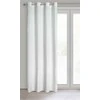 Eurofirany Užuolaidos 140x250 Rosa balta veliūras paruoštas ant akučių D91