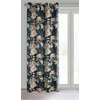 Eurofirany JUNGIKLIS ZAS/SALMA/Juodas+ROCK 140X270