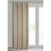 Eurofirany Euro užuolaidos ZAS/LANI/BEIGE+ZŁ 140X250 TRANSFER