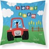 Detexpol Užvalkalas na poduszkę MAYA MOO Farma 40 x 40 cm mėlyna (4278B1)