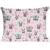 Extrapościel Cotton Pillowcase Kids 24 - Rožinė Pandas, 50x60 cm