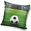Užvalkalas dekoracyjna 40x40 Futbolo kamuolys žalia welwetowa 12 Carbotex