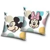 Užvalkalas dekoracyjna 40x40 Mickey i Minnie balta kolorowa welwetowa 12 Carbotex