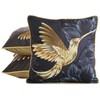 Eurofirany Eurocurtains CHP/VELVET/135 45X45 Juodas + GOLD