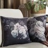 Eurofirany SI/PO/VELVET/16 45X45 Juodas+VIOLET