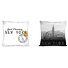 Užvalkalas dziecięca 40x40 3D Nowy York New York City Faro