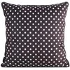 Eurofirany CHP/SPRING/Juodas/4 45X45 Juodas+Baltas VELVET