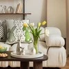 Eurofirany CHP/SPRING/Juodas/4 45X45 Juodas+Baltas VELVET