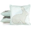 Eurofirany CHP / SPRING / MINT / 1 45X45 MINT + BEIGE VELVET