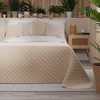 Velveto lovatiesė VELVI LIGHT BEIGE, 220x240 cm