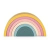 Petite&amp;Mars Rainbow - žaislas, silikoninė dėlionė | Intensyvi ochra