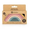 Petite&amp;Mars Rainbow - žaislas, silikoninė dėlionė | Intensyvi ochra