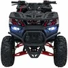 1Deame Benzininis keturratis 120CC DISCOVER, Raudona