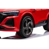 RAMIZ Elektromobilis Audi SQ8 raudonas 12V 2x35W