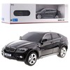 BMW X6 juoda RASTAR modelis 1:24 Zdalnie sterowane Auto SUV + pilot
