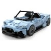 Mėlyna Konstruktorius Maserati MC20 Mėlyna automobilis RASTAR 1:30