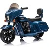 Blue Mėlyna Elektrinis motociklas Chopper INDIAN, Mėlyna