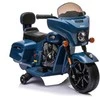 Blue Mėlyna Elektrinis motociklas Chopper INDIAN, Mėlyna