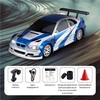 Nuotoliniu būdu valdomas drift automobilis 1:43 mėlynas su priedais