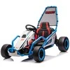 Blue Mėlyna Elektrinis kartingas TORNADO su drifto funkcija, Mėlyna