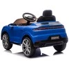 Mėlyna Elektromobilis Porsche Cayenne, Mėlyna
