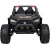 3Z Dvivietis elektrinis Buggy Clash, 4x4, Juodas