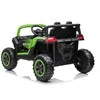 Ramiz Dvivietis elektromobilis UTV Buggy Racing 4x4, Žalias