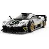 Konstruktorius Pagani Zonda R Pads Baltas automobilis 1:28 RASTAR