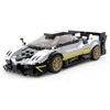 Ramiz Konstruktorius Pagani Zonda R Pads Baltas automobilis 1:28 RASTAR