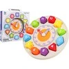 Zielona Sowa Clock for the Youngest Different Shapes