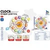 Zielona Sowa Clock for the Youngest Different Shapes