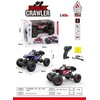 Ramiz Valdomas MONSTER ROCK vikšrinis automobilis raudonas