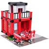 Ecotoys Fire Department Garage Set + Accessories and Figures