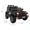 RAMIZ Elektromobilis Full Time 4WD 4x4, Juodas