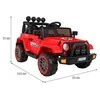 Ramiz Elektromobilis Full Time 4WD 4x4, Raudona