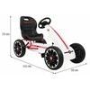 Ramiz Minamas kartingas GoKart ABARTH baltos spalvos