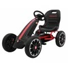 Ramiz ABARTH pedalinis kartingas vaikams Juodas + EVA ratai + Rankinis stabdis + Laisvasis ratas