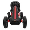 Ramiz ABARTH pedalinis kartingas vaikams Juodas + EVA ratai + Rankinis stabdis + Laisvasis ratas