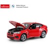Metalinis automobilis 1:24 BMW X6M raudonas RASTAR