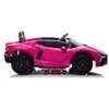 Triton Elektromobilis Lamborghini Revuelto XL STRONG, Rožinė