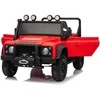 Elektromobilis Land Rover Defender 110 SVX Concept, Raudona