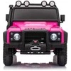 Elektromobilis Land Rover Defender 110 SVX Concept, Rožinė