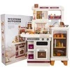 Ramiz MEGA didelė ir moderni žaislinė virtuvėlė Western Kitchen