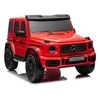 Elektromobilis Mercedes Benz G63 AMG XXL STRONG, Raudona