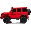 Elektromobilis Mercedes Benz G63 AMG XXL STRONG, Raudona
