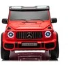 Elektromobilis Mercedes Benz G63 AMG XXL STRONG MP4, Raudona